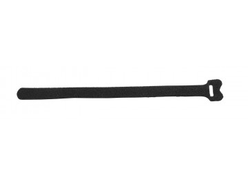 8” Velcro tie, Black, 100/Bg