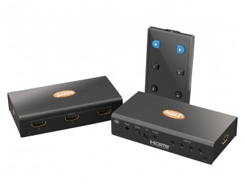 4 Port HDMI Switch, 4 In - 1 Out with Micro remote