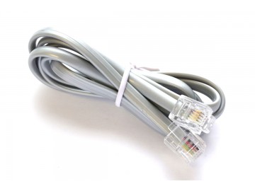 3 ft. Telephone Line Cord , 6P4C, Mod-Mod