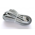 25 ft. Telephone Line Cord , 6P4C, Mod-Mod