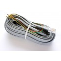 25 ft. Telephone Line Cord , 6P4C, Mod-Spade