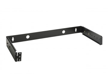 1 RU (H 1.75") Wall Bracket, Hinge, Depth Adjustable 9" to 15"