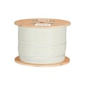 Cat. 6A, 4 pr., FT4, CMR, solid 23 AWG Copper, 1000 ft. White