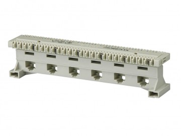 8C (T568A) X 6 Port modular to BIX-Type connector 