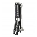 12-Port Front Access Blank Patch Panel, W/Bracket