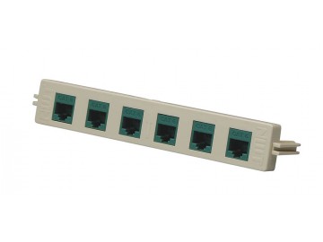 6 Port - Category 6 Module - BIX Mount