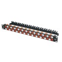 24 Port Category 6A (augmented) Patch Panel - Spaced Design