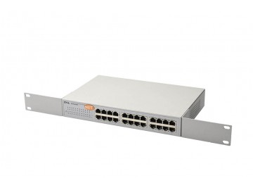 24 Port 10/100 Mbps Switch, Metal body, 19" Rack mount 