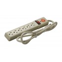 6 Outlet Power Bar with 4ft. Cord