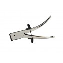 Nibbling tool, cuts up to 18 AWG soft metal