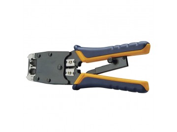 Universal Ratchet Tool, Heavy Duty, 6P for Line Cords & 8P for Data 