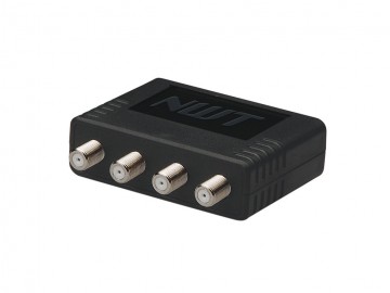 4 Port CCTV Balun, 4 X F-81 to 1 X RJ45