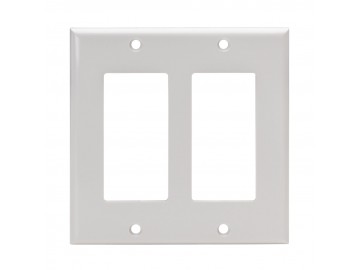 Double gang cover plate 