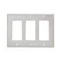 Triple gang cover plate 