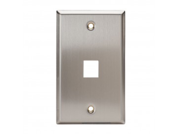 1 Port Stainless Steel Keystone Plate 