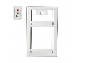 Cover Plate, White