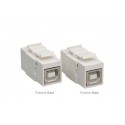 USB Keystone B - B, White 