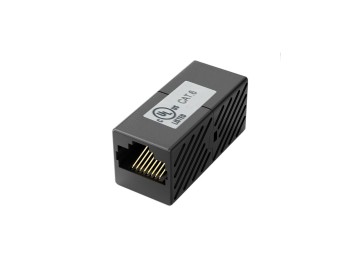 Cat.6 InLine Coupler, Black