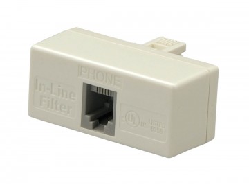 T-In Line, 1 Line xDSL Filter with conditioner 